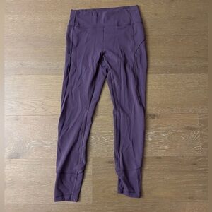Purple High-Waisted Lululemon Leggings